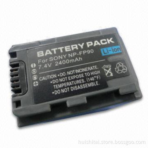 Rechargeable Camcorder Battery with 2,400mAh Capacity